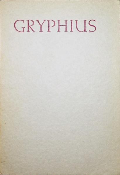 Gryphius (= Deutsche Gedichte; Heft 3).