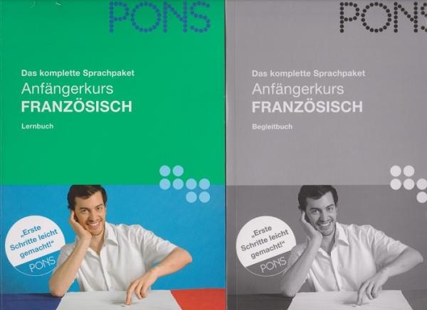 Anfängerkurs Französisch; Teil: Lernbuch + Begleitbuch.