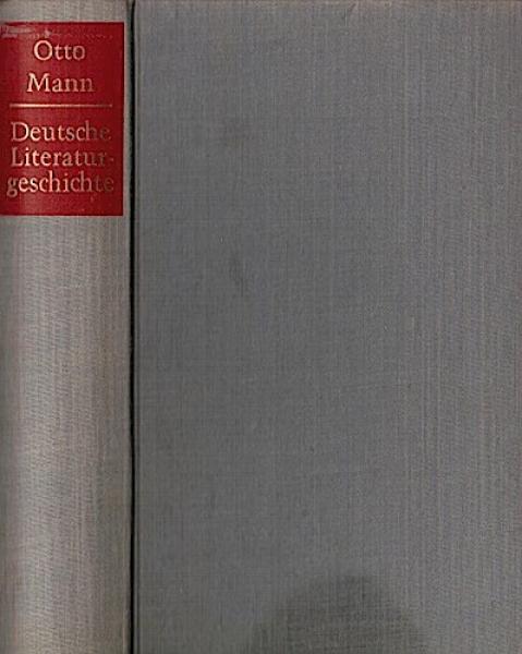 Deutsche Literaturgeschichte : Von den german. Dichtung bis z. Gegenwart.