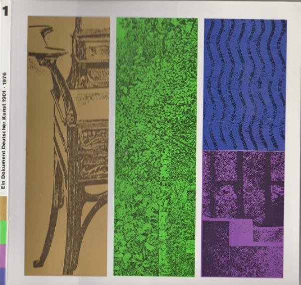 Ein Dokument deutscher Kunst, Darmstadt : 1901 - 1976 ; 22. Oktober 1976 - 30. Januar 1977. Band 1 [Ausstellungsges. Ein Dokument Dt. Kunst].