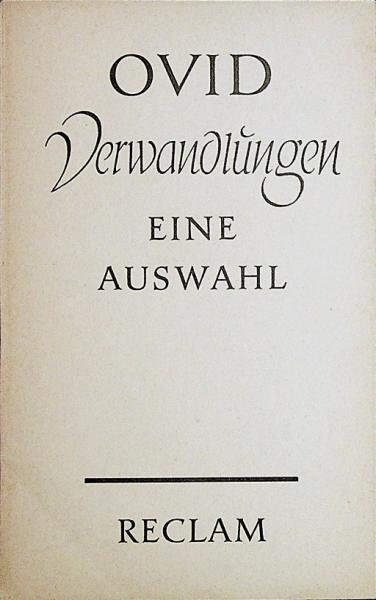 Verwandlungen : Auswahl