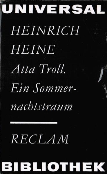 Atta Troll : e. Sommernachtstraum.
