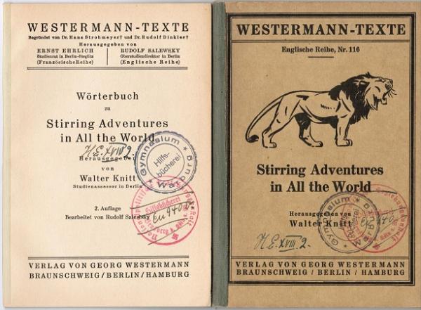 Stirring Adventures in all the world (Textheft u. Wörterbuch)