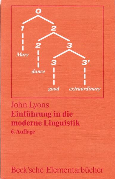 Einführung in die moderne Linguistik.