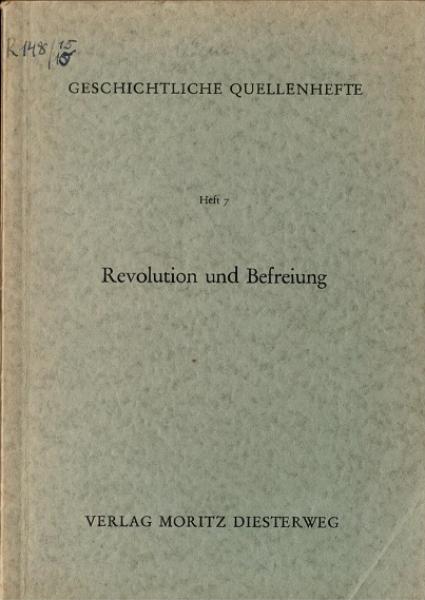 Revolution und Befreiung.