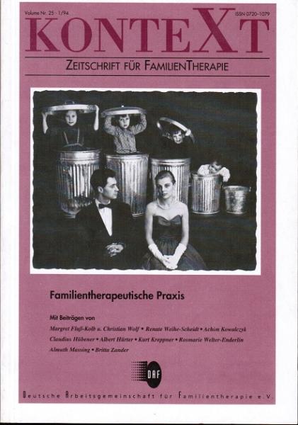 Kontext: Zeitschrift für Familientherapie; Heft Nr. 25, 1/94.