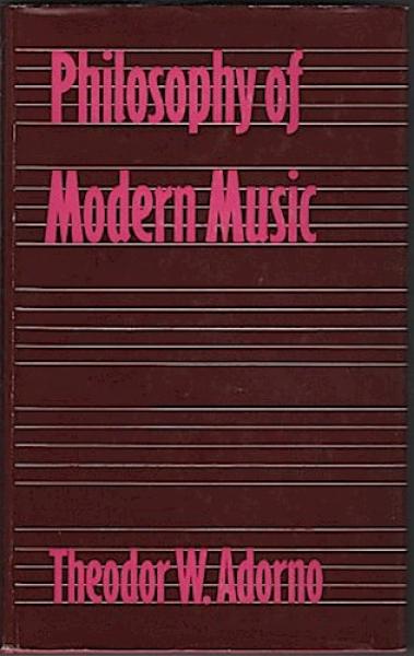 Philosophy of modern music.