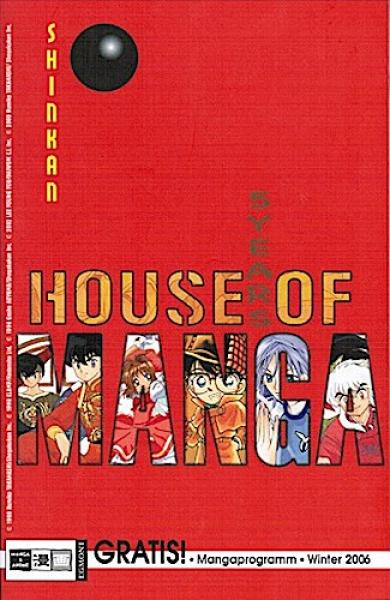 5 Years House of Manga: Winter 2006 Mangaprogramm Shinkan.