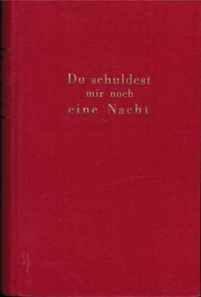 Du schuldest mir noch eine Nacht : Roman.