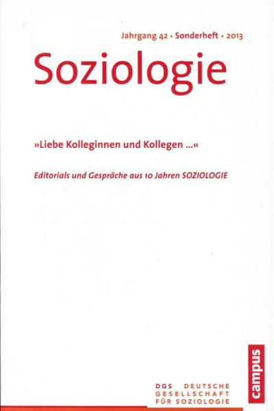 Editorials von und Gespräche mit Georg Vobruba.