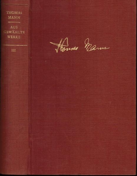 Ausgewählte Werke; Teil: Bd. 3.