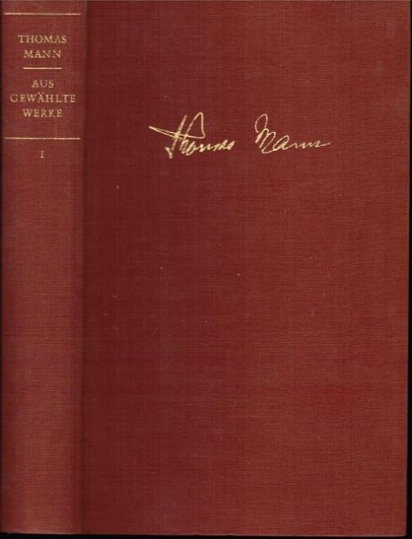 Ausgewählte Werke; Teil: Bd. 1.