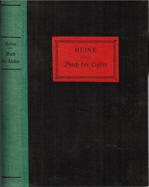 Buch der Lieder.