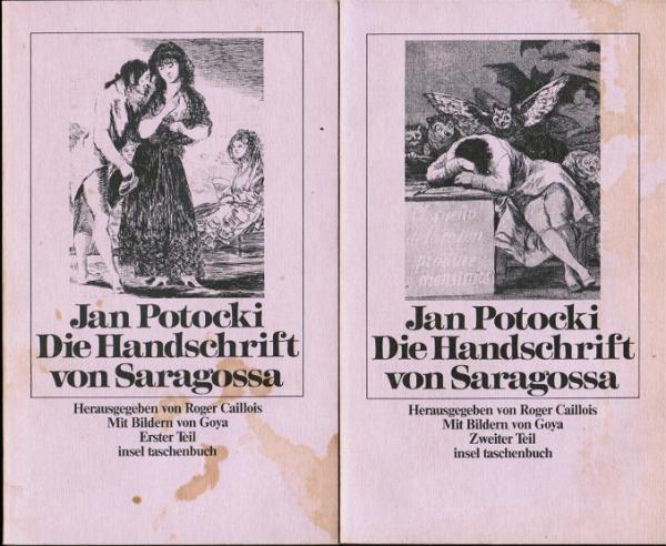 Die Handschrift von Saragossa. Erster und zweiter Teil (= insel-Taschenbuch 139).
