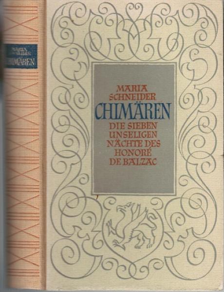 Chimären : Die 7 [sieben] unseligen Nächte des Honorè de Balzac.