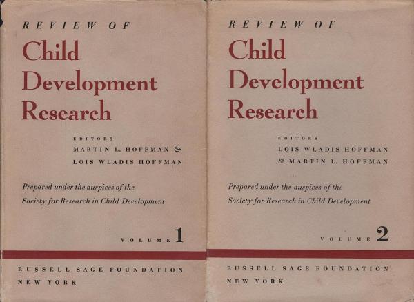Review of Child Development Research, Volume 1 + 2