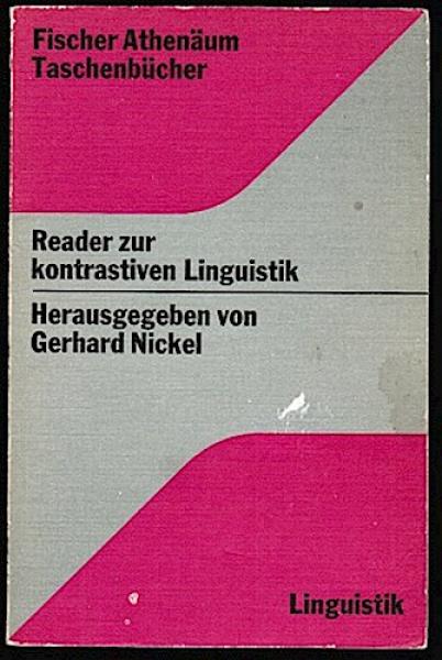Reader zur kontrastiven Linguistik