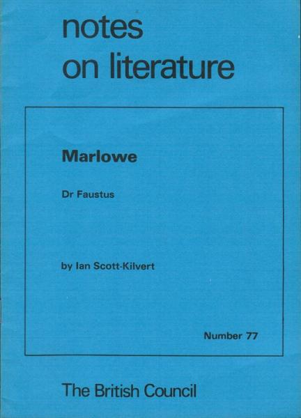 Marlowe. Dr Faustus (= notes on literature, Nr. 77)