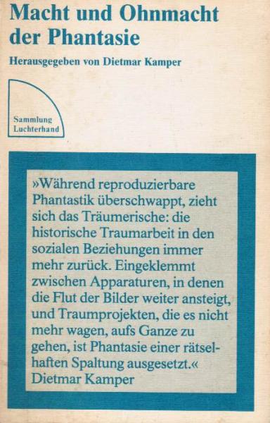 Macht und Ohnmacht der Phantasie