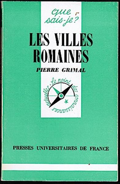 Les Viles Romaines (= que sais-je?)