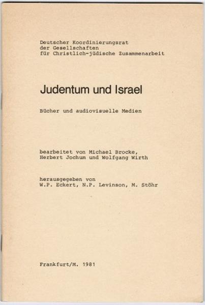 Judentum und Israel. Bücher und audiovisuelle Medien