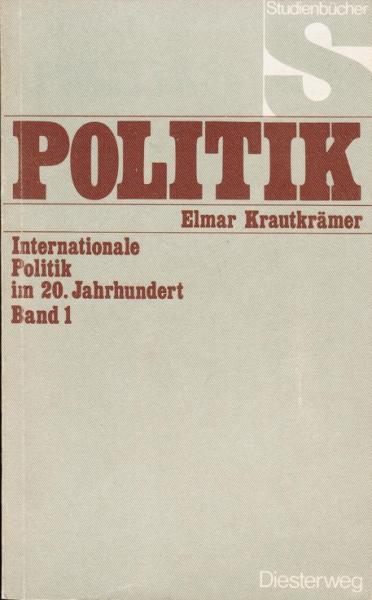 Internationale Politik im 20. Jahrhundert. Dokumente und Materialien. Band 1: 1919-1939