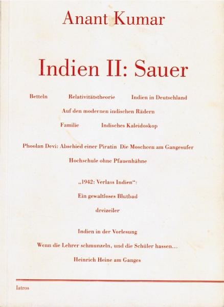 Indien II: Sauer