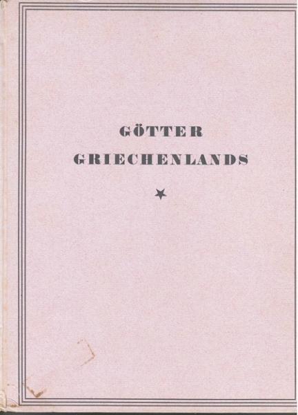 Götter Griechenlands. Meisterwerke antiker Münzkunst (= Bilderhefte antiker Kunst, Heft VII)