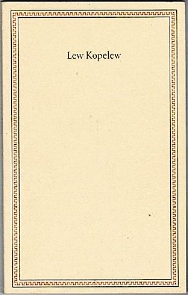 Friedenspreis des Deutschen Buchhandels. Ansprachen aus Anlass der Verleihung / Lew Kopelew