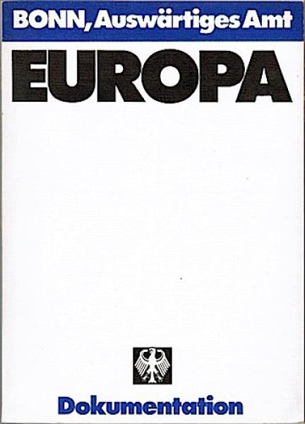 Europa. Dokumentation