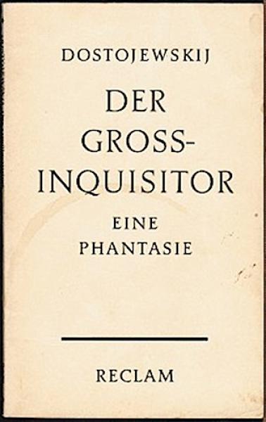 Der Großinquisitor. Eine Phantasie
