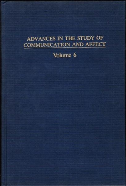 Assessment and Modification of Emotional Behavior (= Advandes in the Study of Communication and Affect; Vol. 6)