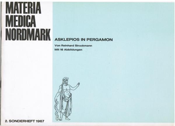 Asklepios in Pergamon (= Materia Medica Nordmark, 2. Sonderheft 1967)