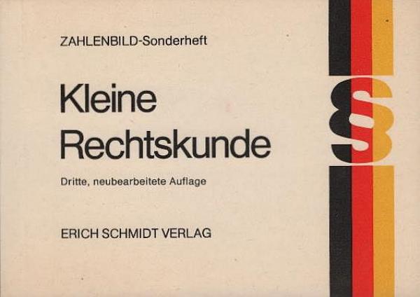 Kleine Rechtskunde : bürgerl. Recht.