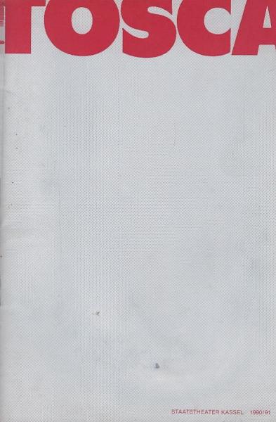 Tosca. (Programmheft)