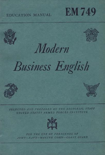 Modern Business English.