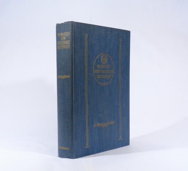 New Collegiate dictionary. A Merriam-Webster.