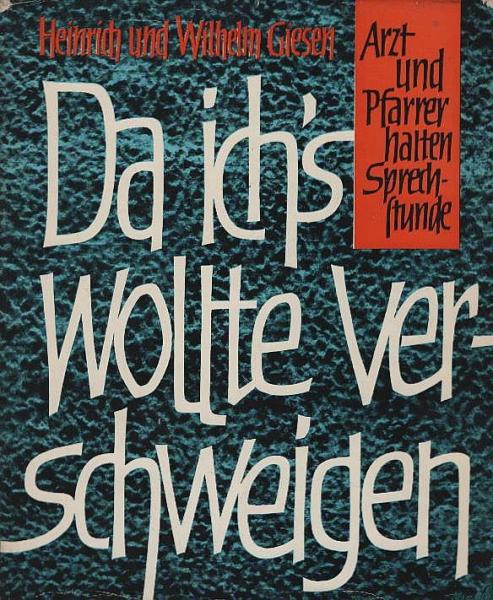 Da ich's wollte verschweigen