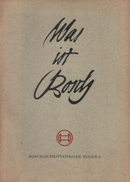 Was ist Bosch?