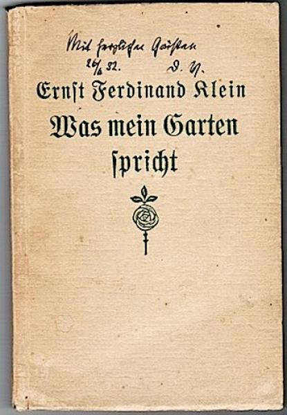 Was mein Garten spricht