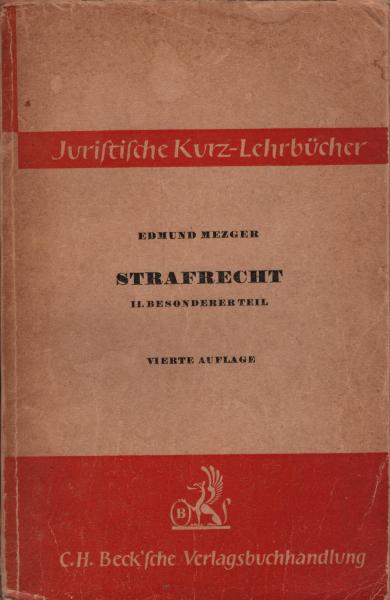 Strafrecht, Teil: 2., Besonderer Teil