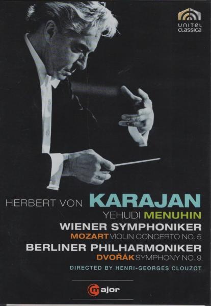 Herbert von Karajan in rehearsal and performance Mozart, Dvorak [DVD-Video]