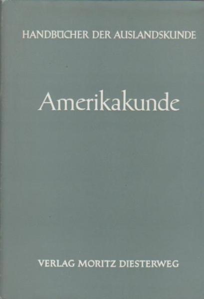 Amerikakunde.