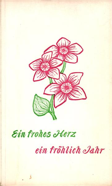 Ein frohes Herz ein fröhliches Jahr