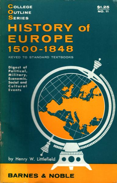 History of Europe, 1500-1848