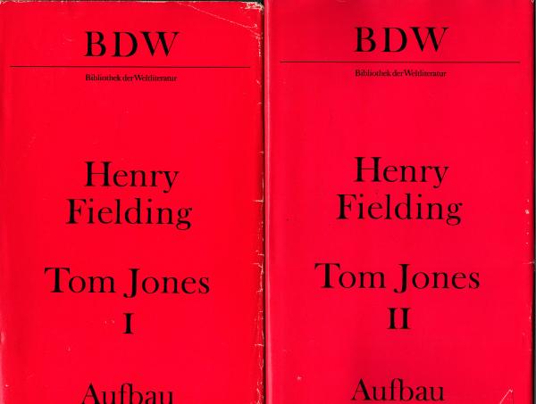 Tom Jones : Geschichte eines Findelkinds ; 2 Bände
