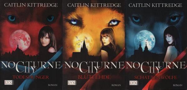 3 Werwolf-Romane von Caitlin Kittredge : 1. Blutfehde / 2. Todeshunger / 3. Schattenwölfe