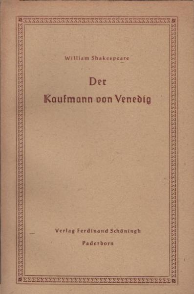 Der Kaufmann von Venedig