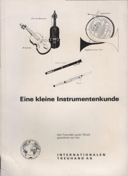Eine kleine Instrumentenkunde