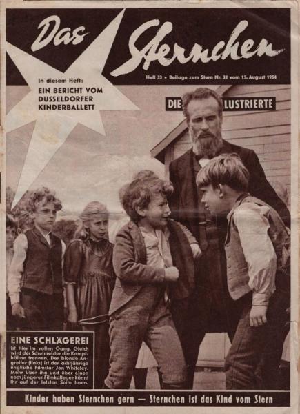 Das Sternchen; Heft 33, Beilage zum Stern Nr. 33 vom 15. August 1954 : Ein Bericht vom Düsseldorfer Kinderballett (= Eine Schlägerei)